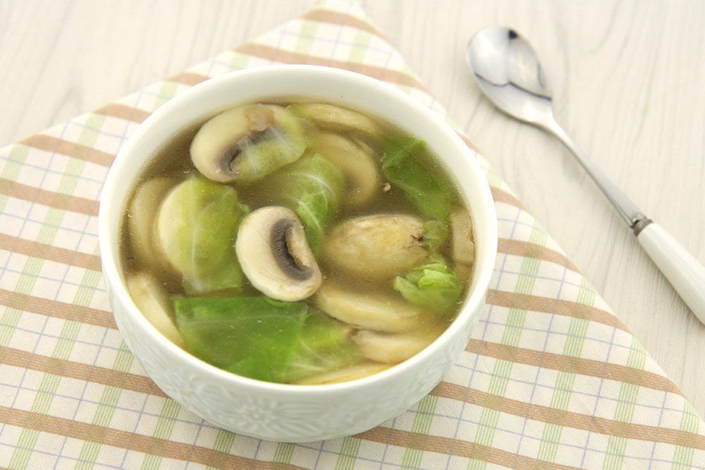 蠶豆蘑菇湯 蠶豆蘑菇湯