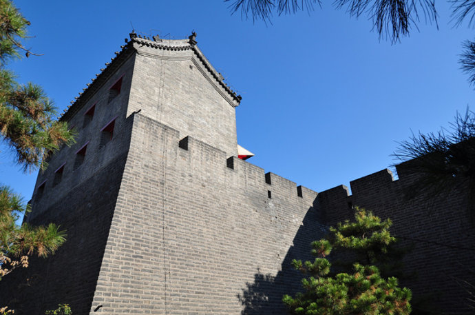 西便門明北京城牆遺蹟