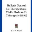 Bulletin General de Therapeutique V9-10 Bulletin General de Therapeutique V9-10