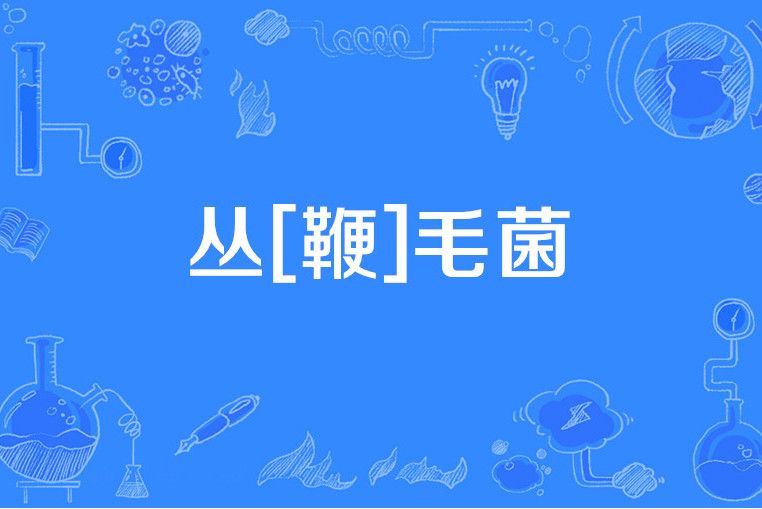 叢[鞭]毛菌