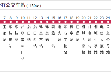 南安公交3路C線 南安公交3路C線