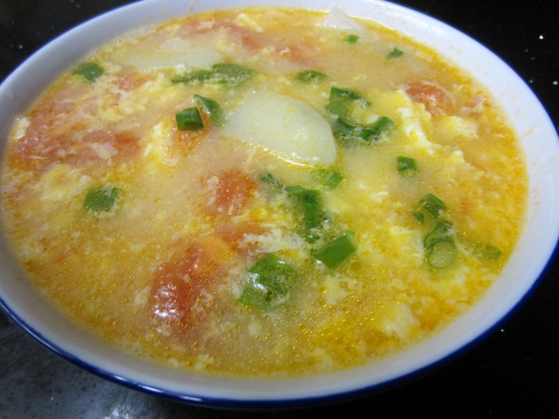 西紅柿土豆雞蛋湯