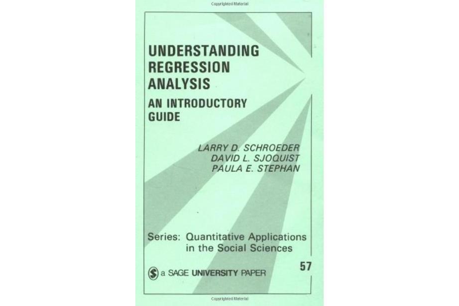 Understanding Regression Analysis Understanding Regression Analysis
