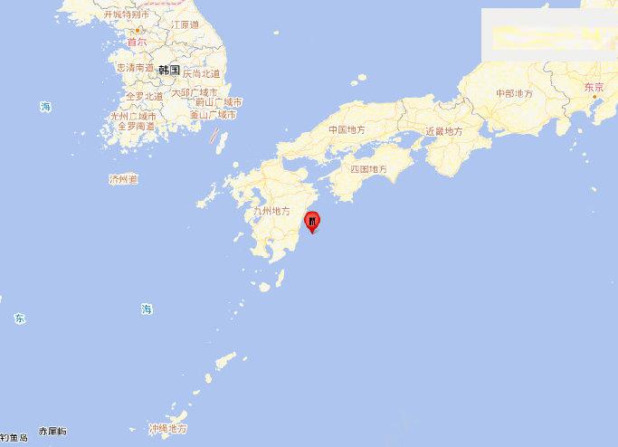 5·10日本九州島海域地震