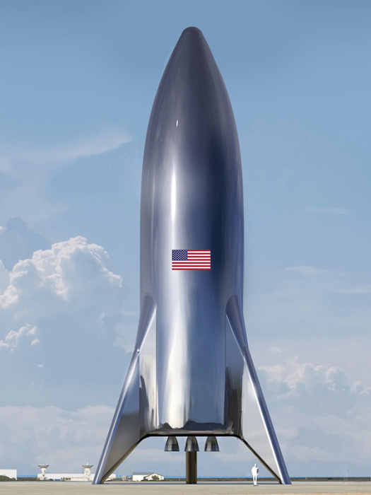 星際飛船(SpaceX研發的試驗飛行器) 星際飛船(SpaceX研發的試驗飛行器)
