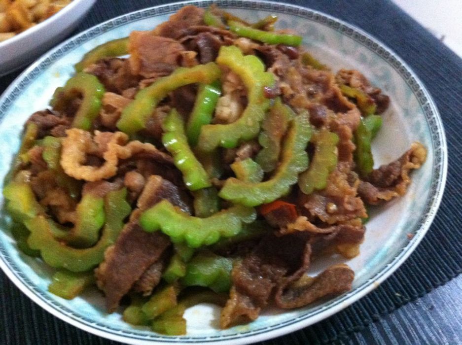 肥牛炒苦瓜 肥牛炒苦瓜