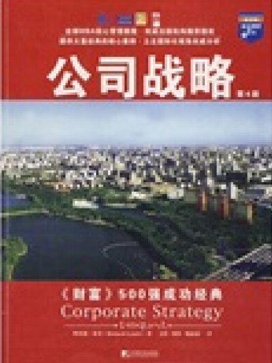 公司戰略(2007年中國市場出版社出版的圖書) 公司戰略(2007年中國市場出版社出版的圖書)