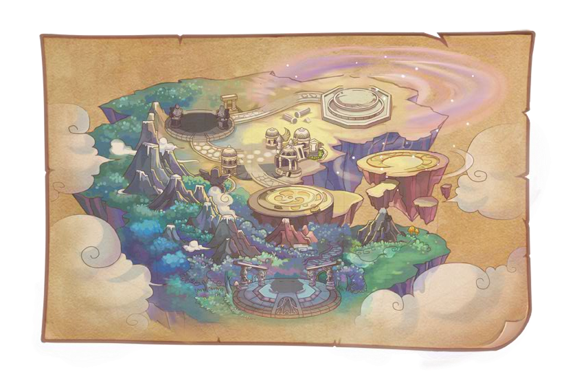 朗伊爾城(遊戲《洛克王國》一級場景) 朗伊爾城(遊戲《洛克王國》一級場景)