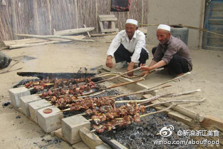 新疆大型羊肉串