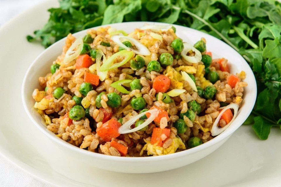 杏仁炒飯 杏仁炒飯