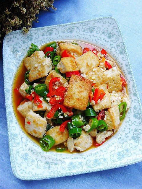 雙椒豆腐 雙椒豆腐