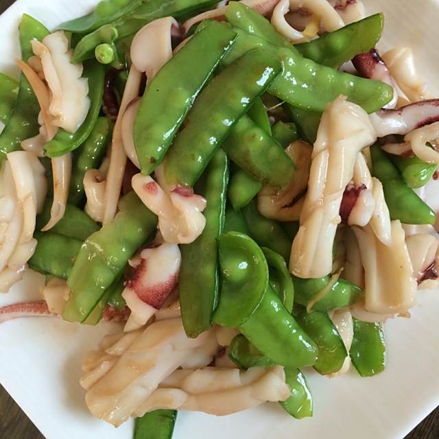 土魷蘭豆 土魷蘭豆