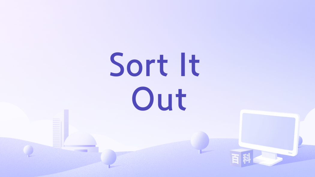Sort It Out