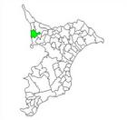 松戶市在日本千葉縣的位置