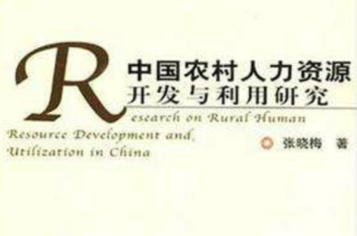 中國農村人力資源開發與利用研究