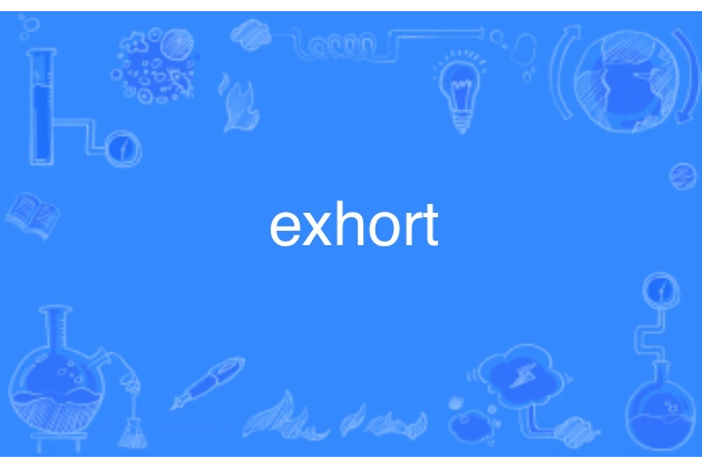 exhort