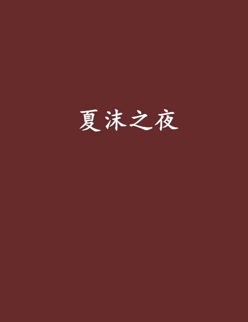 夏沫之夜 夏沫之夜