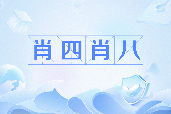 肖四肖八 肖四肖八