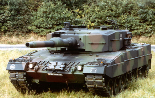 豹2主戰坦克(德國豹-2A6主戰坦克)