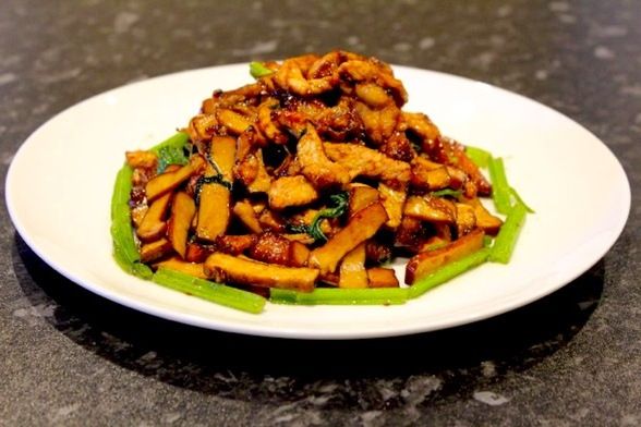 醬爆豆乾 醬爆豆乾
