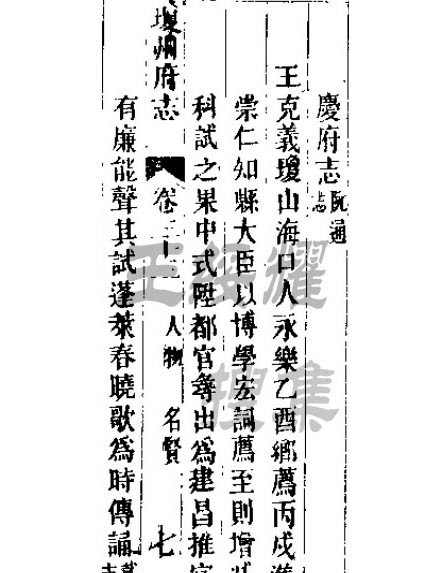王克義(永樂四年丙戌科進士) 王克義(永樂四年丙戌科進士)