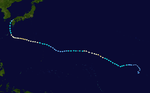 熱帶風暴哈洛拉 路徑圖