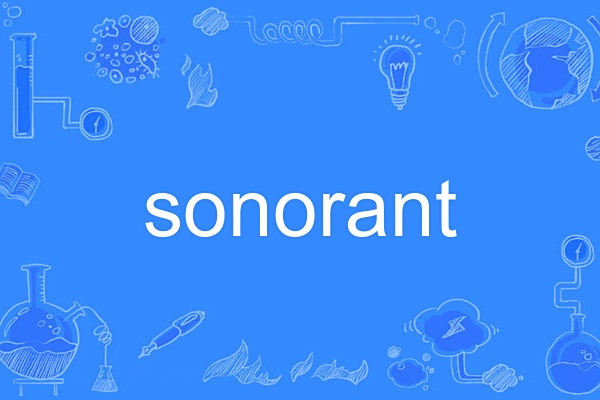 sonorant sonorant