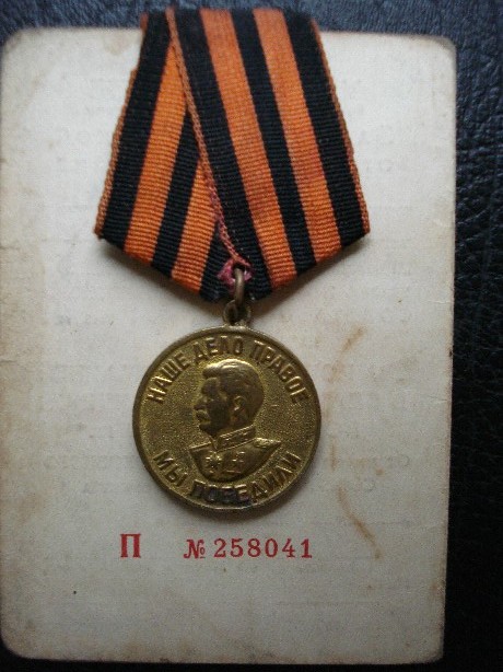 衛國戰爭戰勝德國獎章