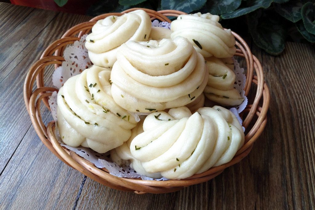 油蔥花捲 油蔥花捲