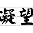 凝望(漢語詞語) 凝望(漢語詞語)