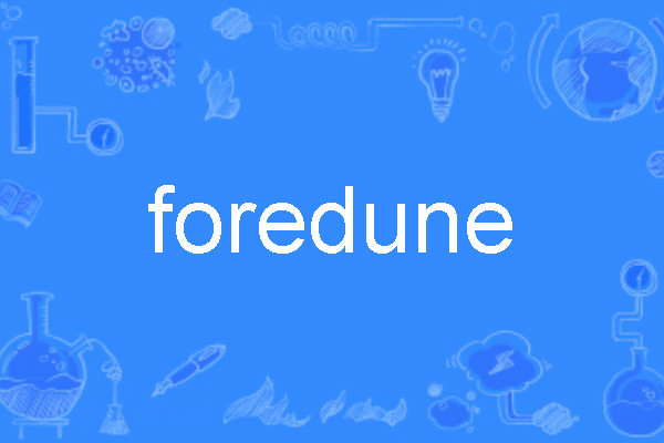foredune foredune