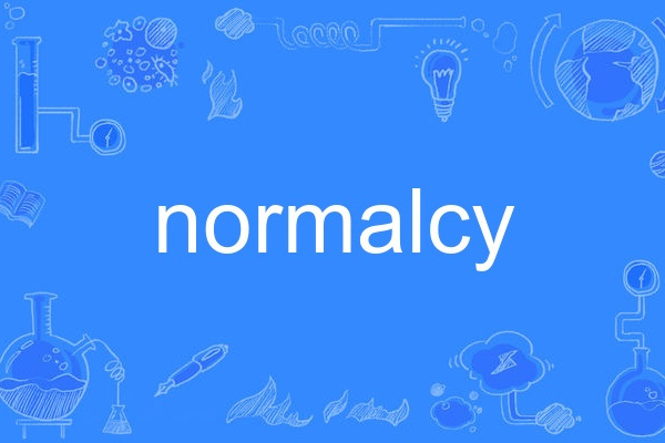 normalcy normalcy