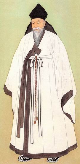 古代朝鮮人的朱子深衣