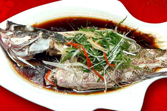 清蒸紅鱆魚 清蒸紅鱆魚