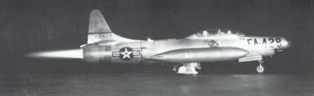 F-94B 地面加力測試