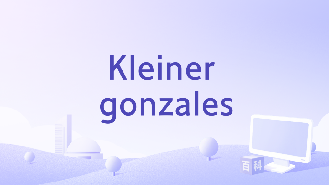 Kleiner gonzales Kleiner gonzales