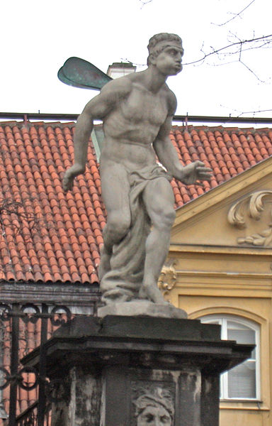 “諾托斯”，洛可可塑像，波蘭華沙