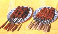 新疆小吃—串烤肉