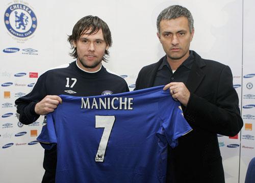 2006年馬尼切加盟切爾西