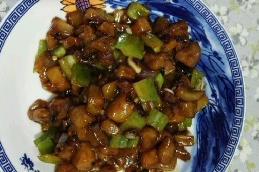 醬燒茄丁 醬燒茄丁
