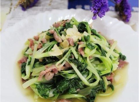 肉片小白菜 肉片小白菜