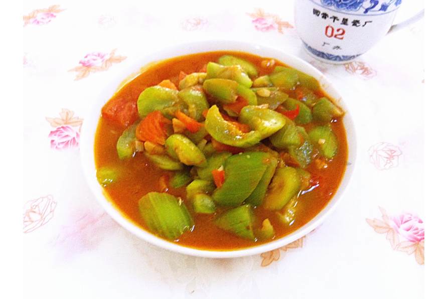 醬燒絲瓜 醬燒絲瓜