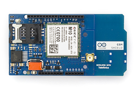 Arduino GSM Shield Front