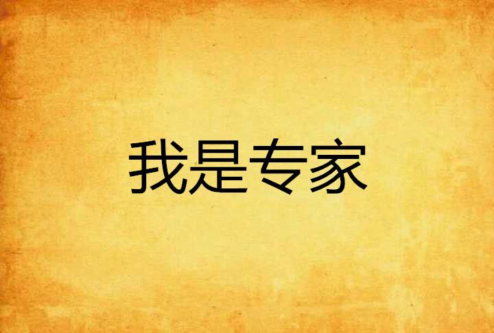 我是專家 我是專家