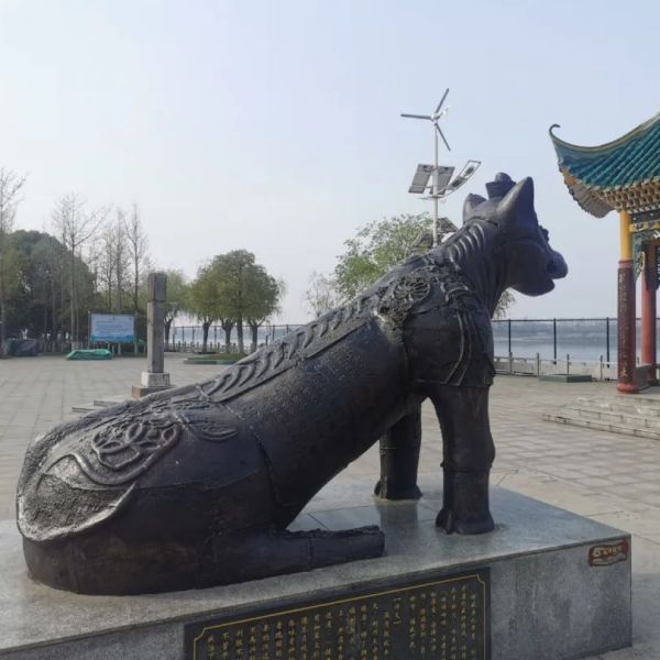 鎮安寺鐵牛