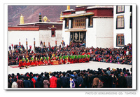 藏族跳神法會