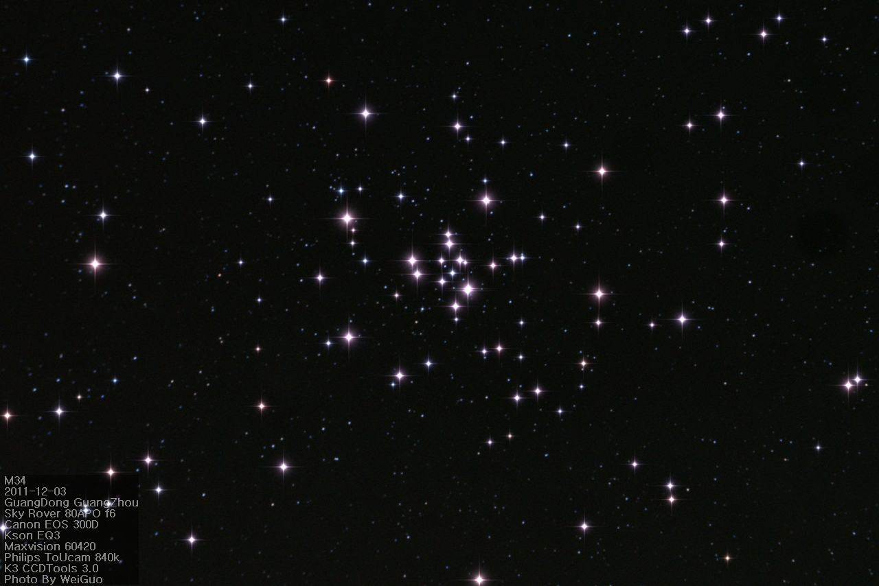M34附近天區