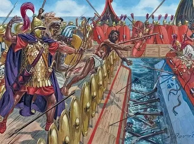 迦太基海軍無論如何都沒法應付裝備烏鴉座的羅馬人