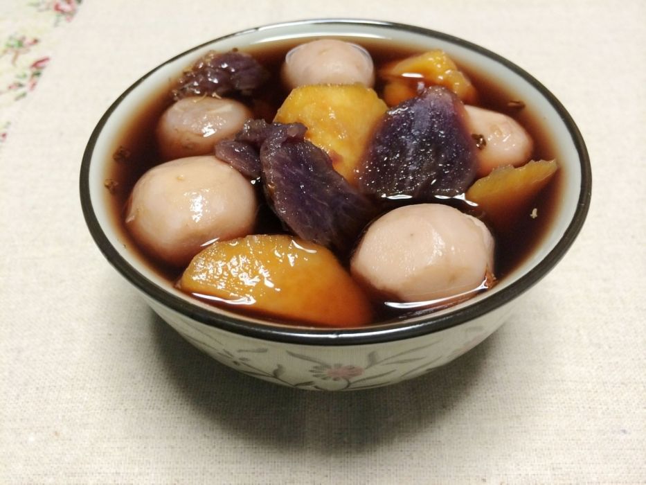 芋頭紅糖水 芋頭紅糖水