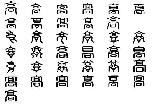 高(漢語漢字)
